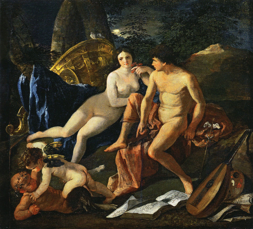 Nicolas Poussin - Venus and Mercury