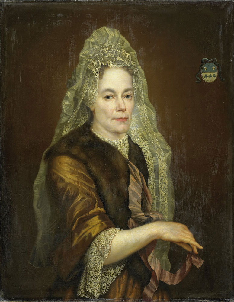 Anonymous - Portrait of Petronella Kettingh (1632-1707), Wife of Diederik van Hogendorp