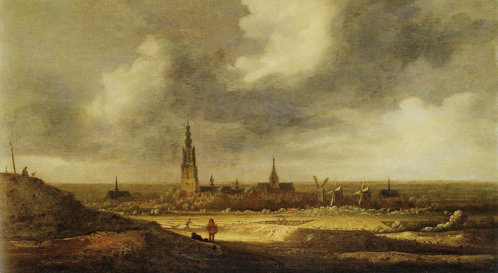 Willem Gillisz. Kool - View of Amersfoort from the Southeast