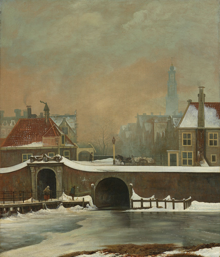 Wouter Johannes van Troostwijk - The Raampoortje in Amsterdam