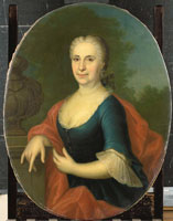 Conrad Kuster - Cornelia van Schuylenburgh (1703-84), Wife of Diederik van Bleyswijk
