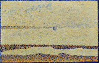 Georges Seurat The Beach at Gravelines