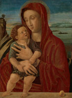 Circle of Giovanni Bellini Madonna and Child