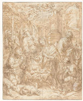 Hendrik de Clerck The Adoration of the Shepherds
