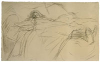 Henri de Toulouse-Lautrec In bed
