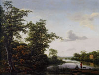 Jacob van Ruisdael River Landscape