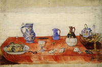 James Ensor Still Life with Chessboard