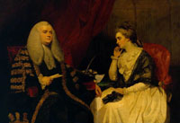 Joshua Reynolds Lord and Lady Ashburton