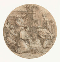 Pieter de Jode The Adoration of the Shepherds