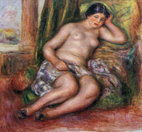 Pierre-Auguste Renoir Sleeping Odalisque
