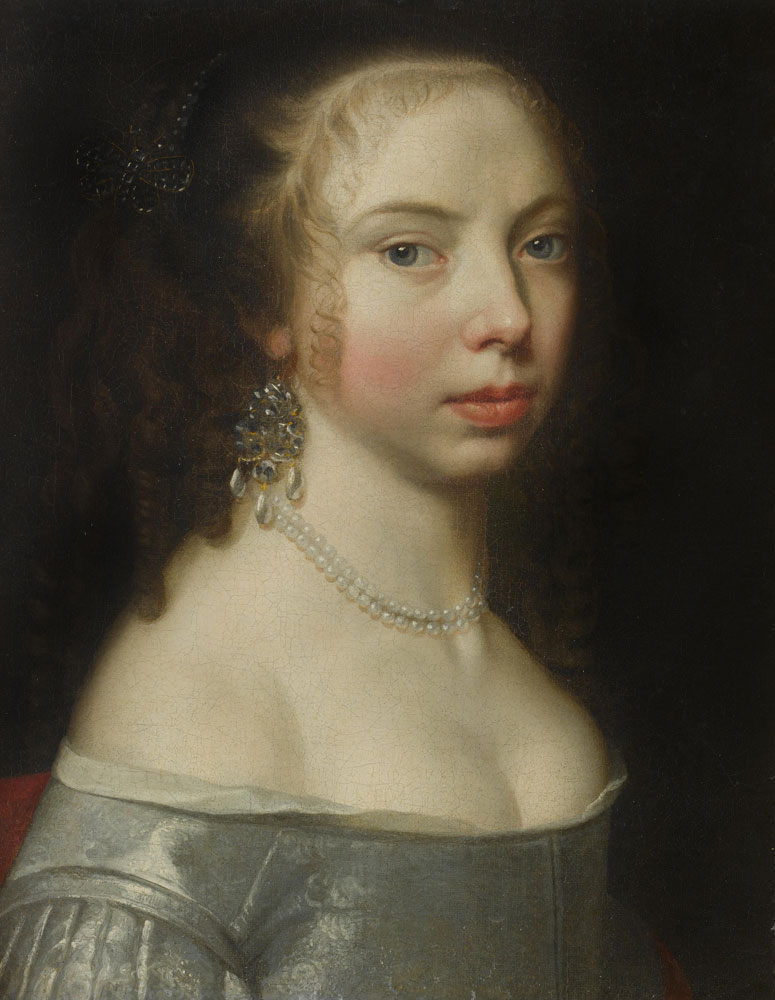 Circle of Adriaen Hannemann - Portrait of a lady, bust-length