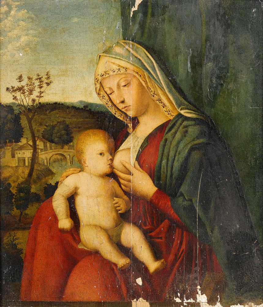 Workshop of Cima da Conegliano - The Madonna and Child