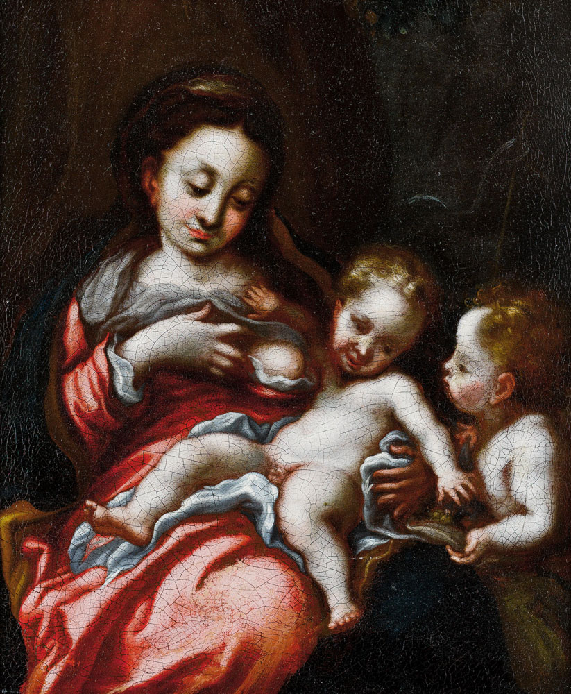 After Correggio - The Madonna and Child