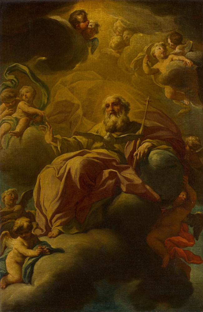 Domenico Antonio Vaccaro - God the Father and the Holy Ghost