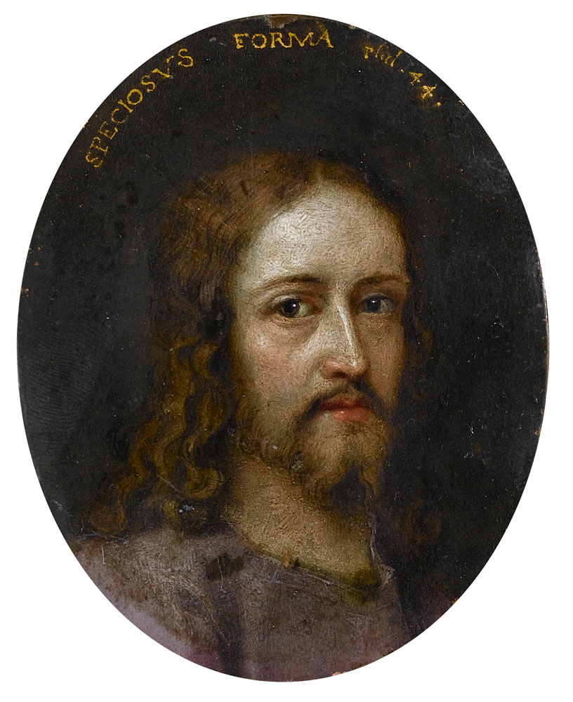 Flemish School - The Head of Christ