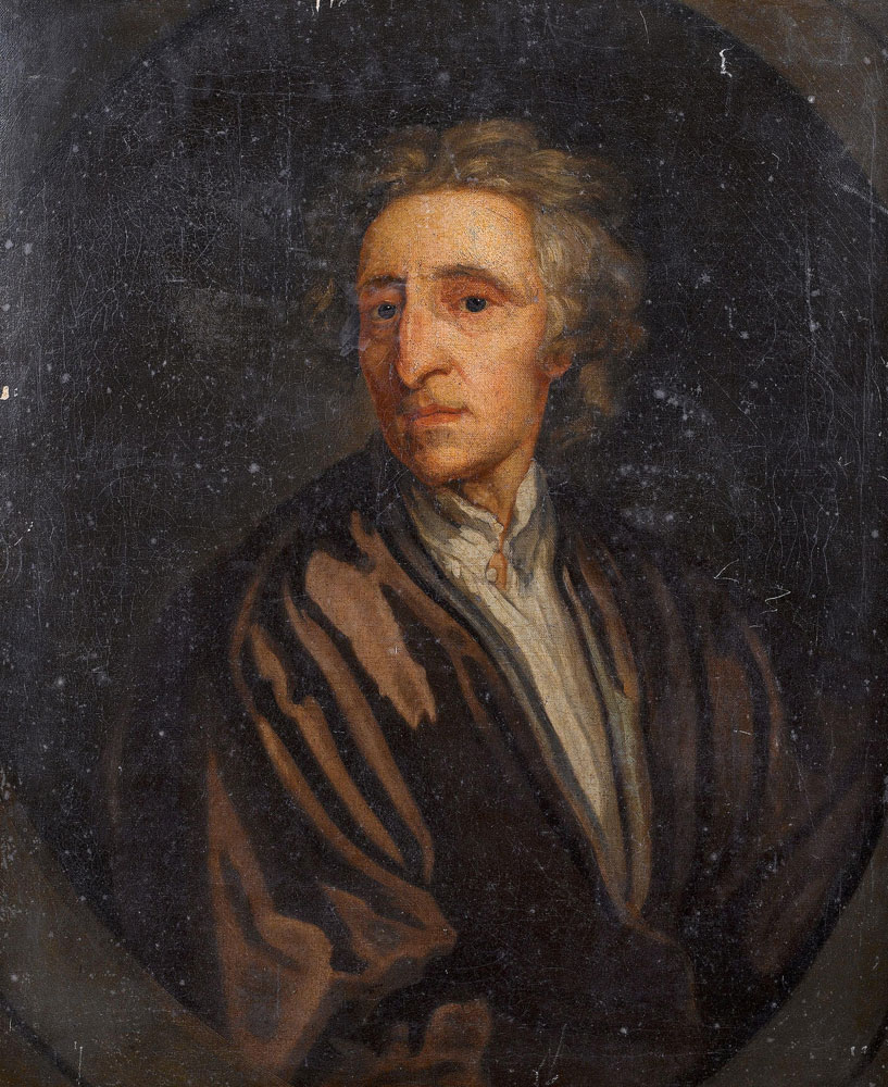 After Godfrey Kneller - Portrait of John Locke, bust-length
