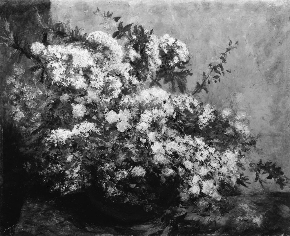 Copy after Gustave Courbet - Spring Flowers