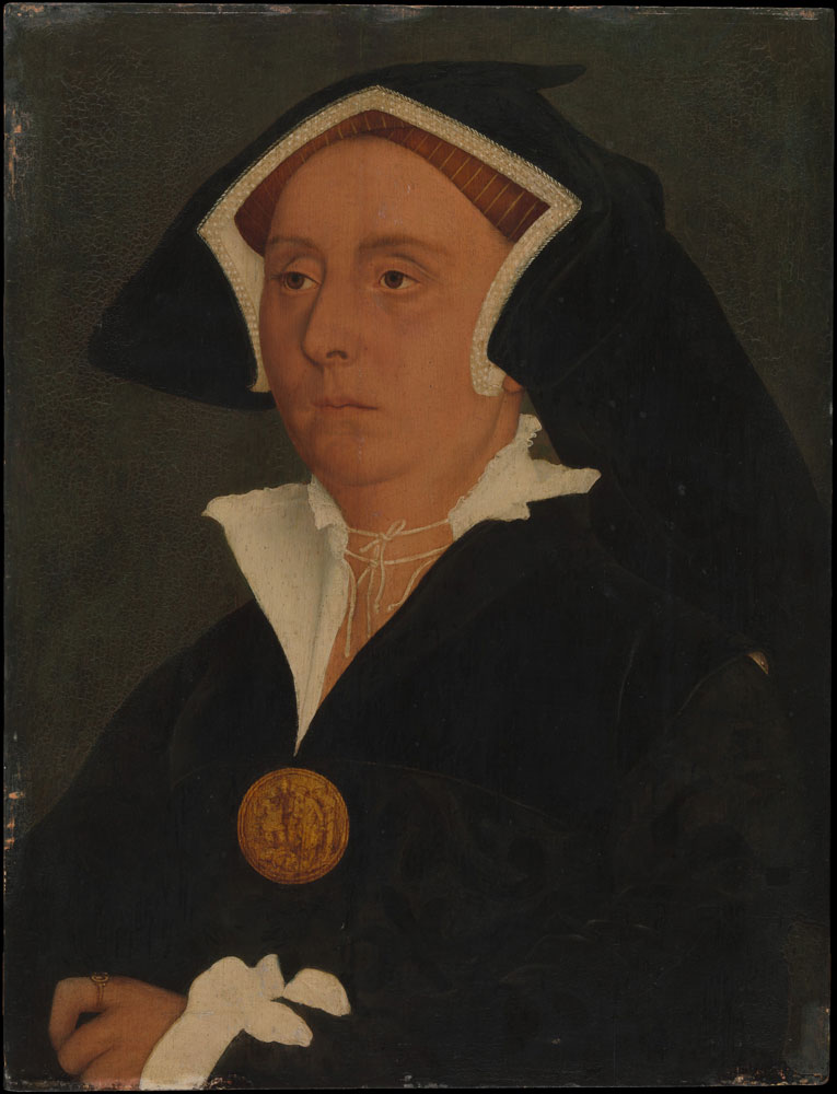 Workshop of Hans Holbein the Younger - Lady Rich (Elizabeth Jenks, died 1558)