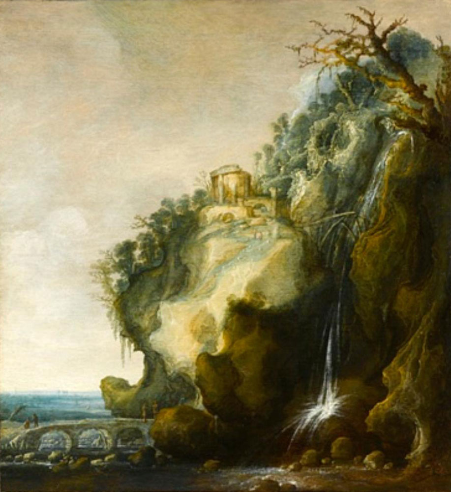 Jacob van Geel - Fantasy Landscape with Fall