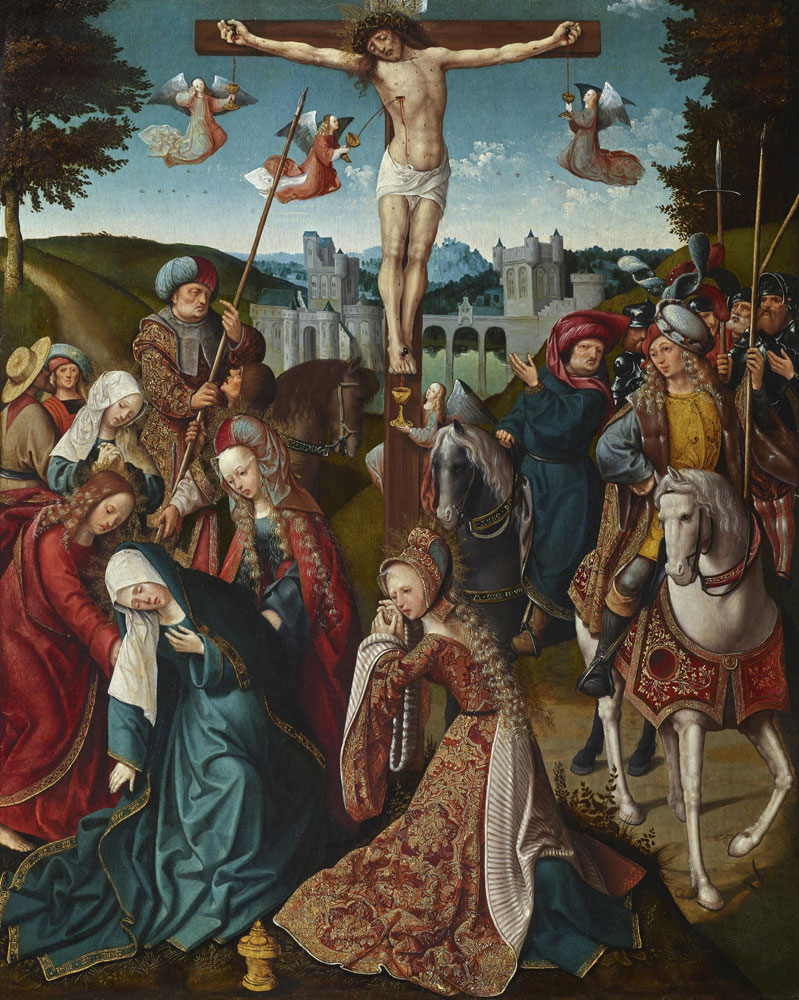 Jacob Cornelisz. van Oostsanen - The Crucifixion