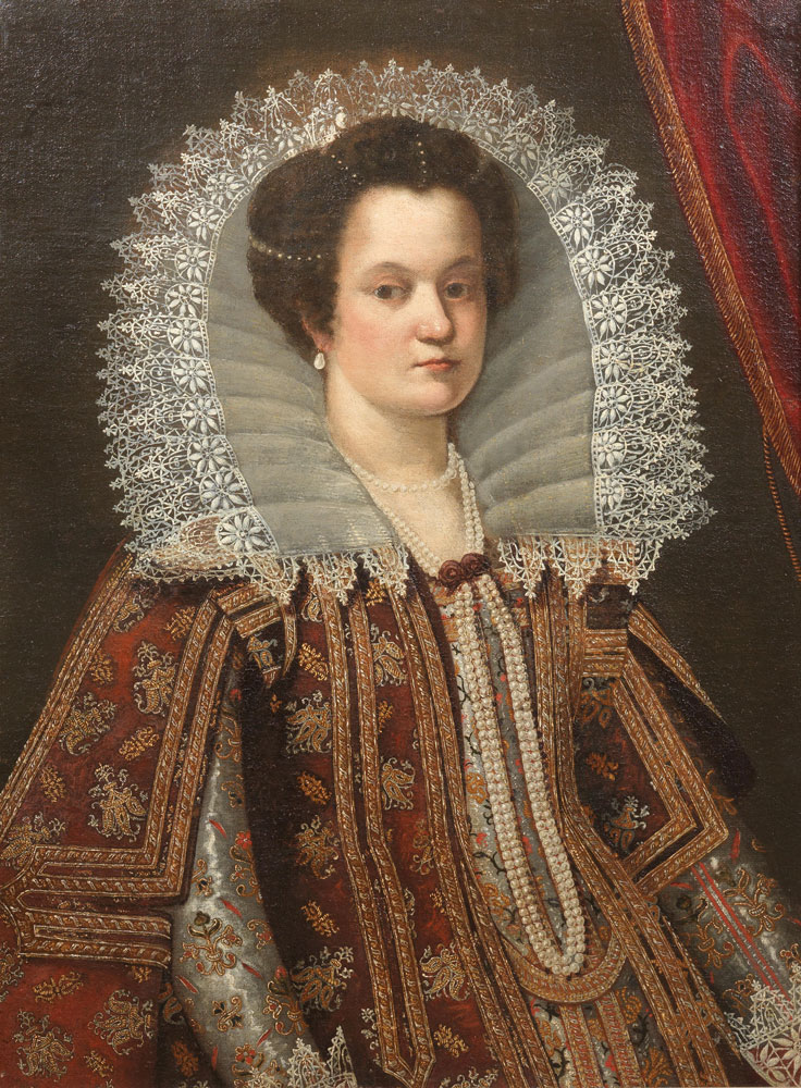 Studio of Justus Sustermans - Portrait of a noble lady, possibly Margherita di Cosimo II de' Medici