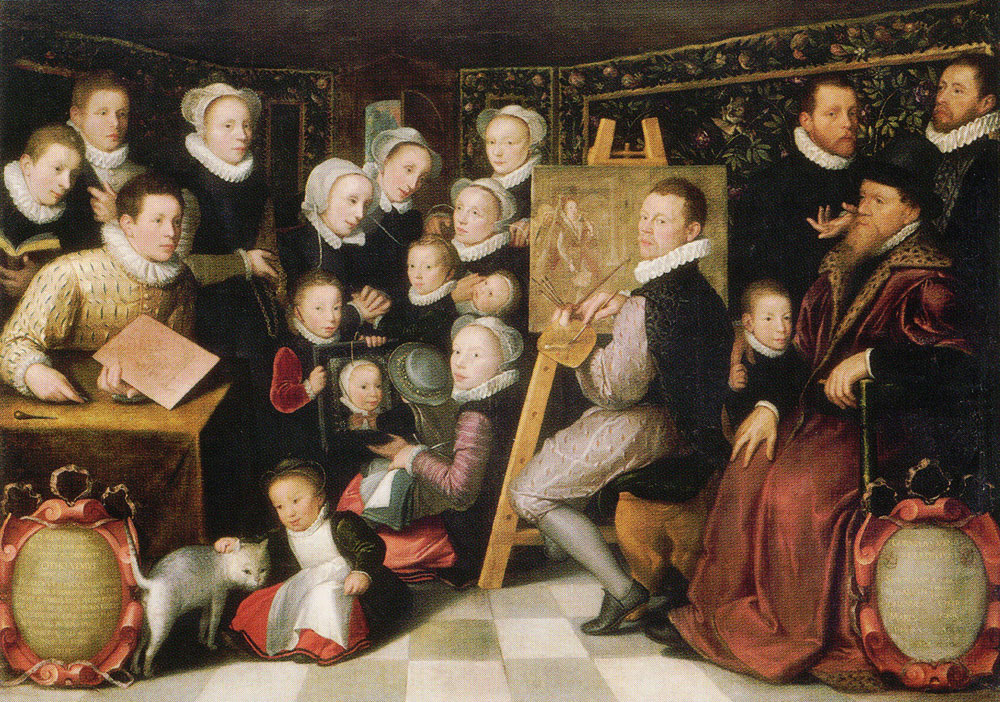 Otto van Veen - The Artist's Family