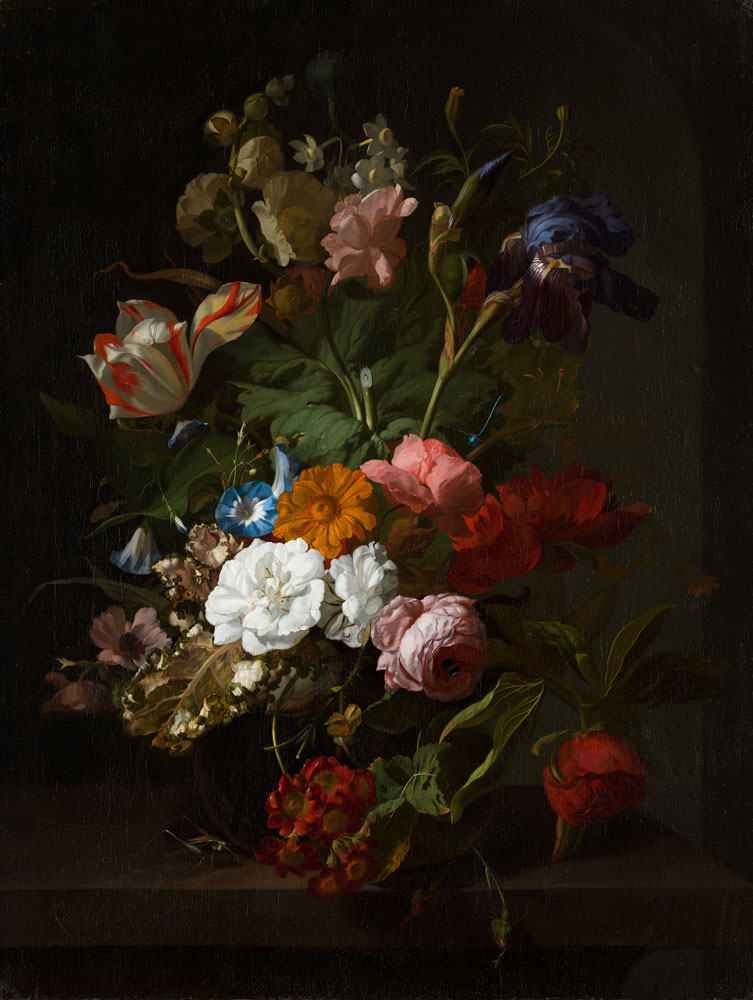 Rachel Ruysch - Vase with Flowers