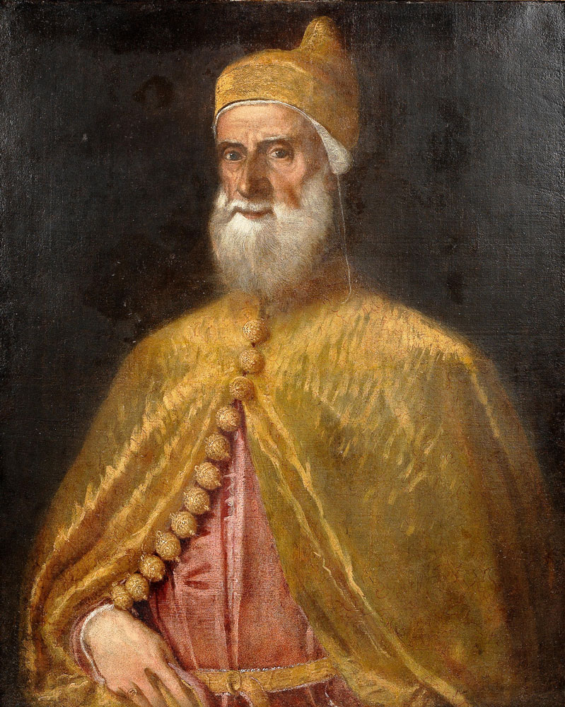 Workshop of Titian - Portrait of Doge Francesco Donato