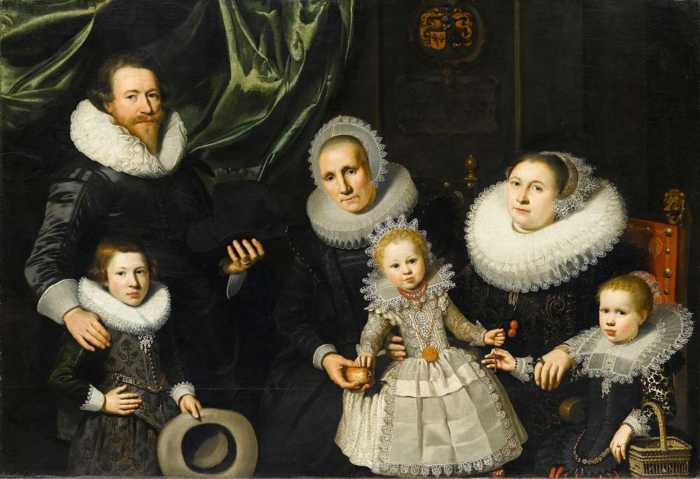 Wybrand de Geest - Family Portrait