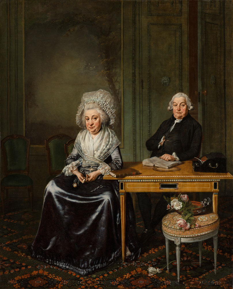 Wybrand Hendriks - Portrait of Jacob Feitama (1726-1797) and his Wife, Elisabeth de Haan (1735-1800)