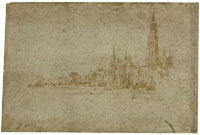 Anthony van Dyck View of the Scheldt, Antwerp