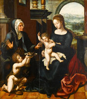 Workshop of Bernaert van Orley The Virgin and Child