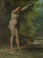 Gustave Courbet The Young Bather