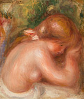 Pierre-Auguste Renoir Nude Torso of a Young Girl