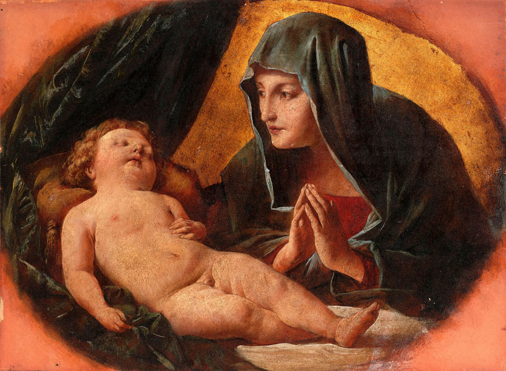 After Guido Reni - The Madonna and sleeping Child