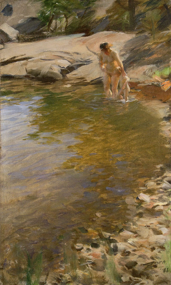 Anders Zorn - Morning Toilet (or With His Mother)