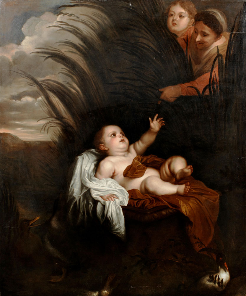 Follower of Anthony van Dyck - The Finding of Moses