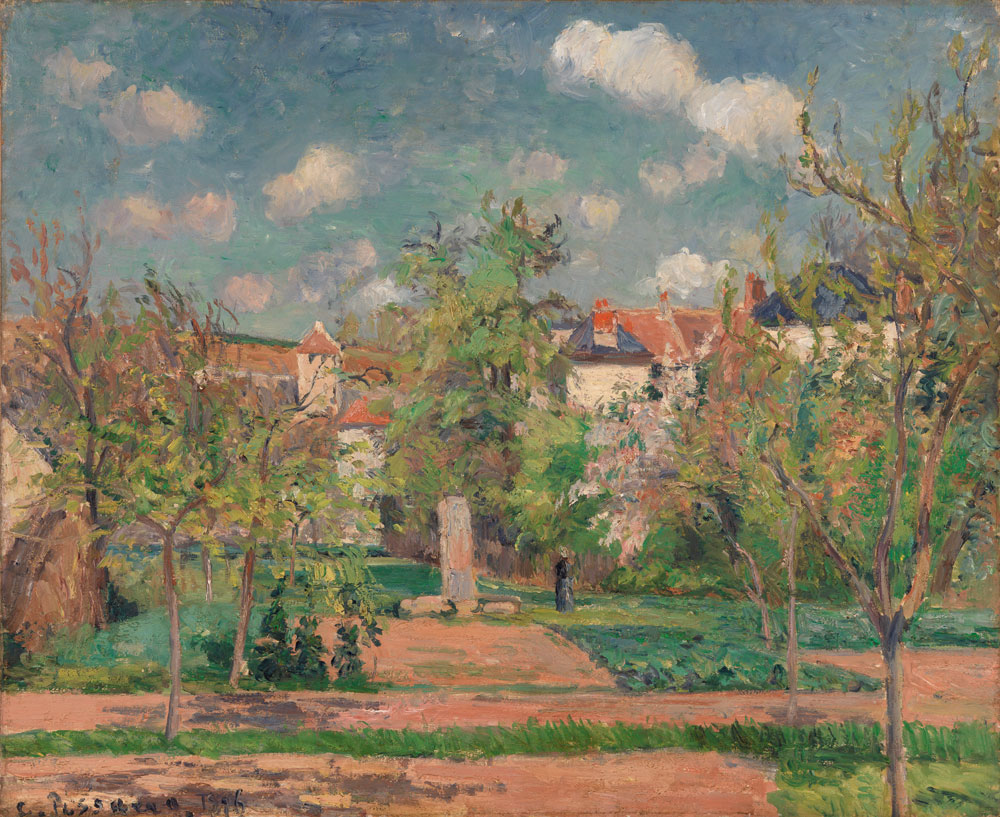 Camille Pissarro - Garden in Full Sunlight