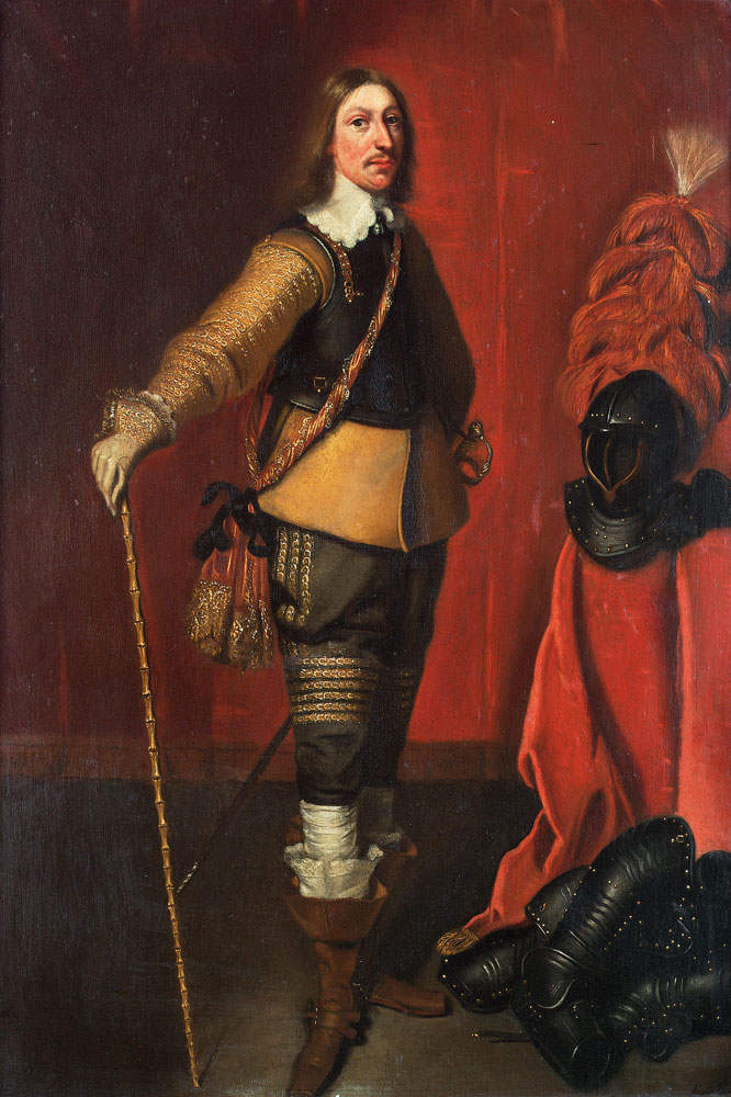Attributed to Harmen Willemsz. Wieringa - Portrait of an officer