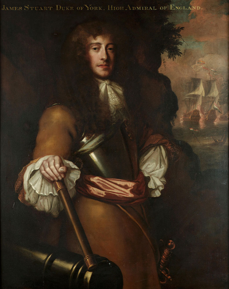Follower of Peter Lely - Portrait of the Duke of York, later King James II (1633-1701)