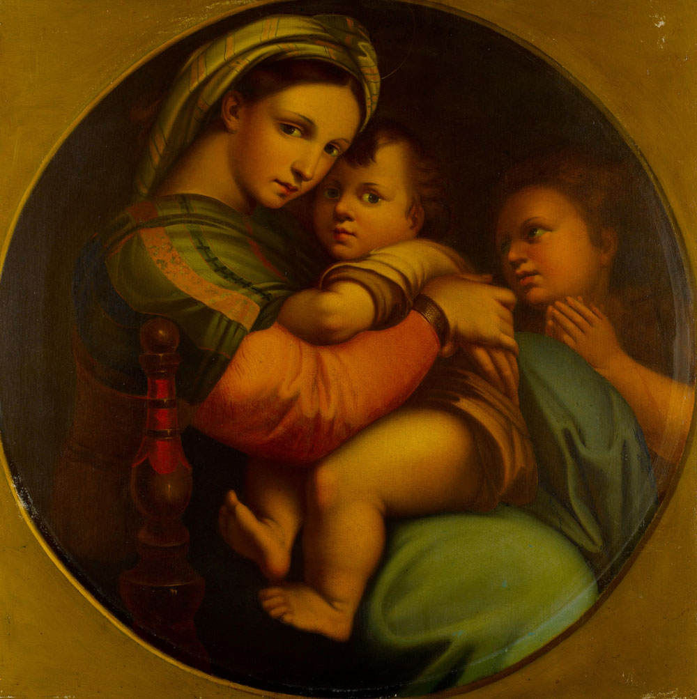 After Raphael - Madonna della Sedia