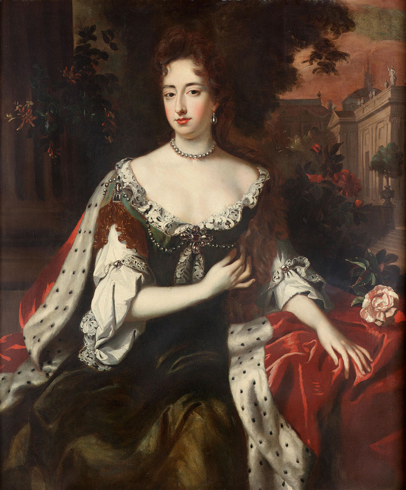 After Willem Wissing - Portrait of Queen Mary II