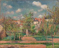 Camille Pissarro Garden in Full Sunlight