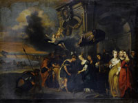 Follower of Cornelis de Vos Dido and Aeneas