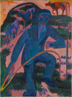 Ernst Ludwig Kirchner Herdsman (with Long Whip)