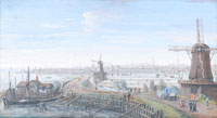 Gaspar van Wittel An extensive view of Hoorn