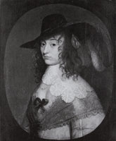 Gerard van Honthorst - Louise Hollandine, Princess Palatine, Wearing a Feather Hat