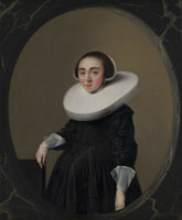 Hendrick Pot Portrait of Anna Hooftman (1613-after 1645)