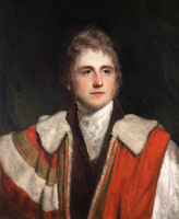Attributed to John Hoppner Portrait of Peter Leopold Nassau Cowper, 5th Earl Cowper
