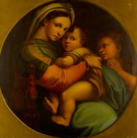 After Raphael Madonna della Sedia